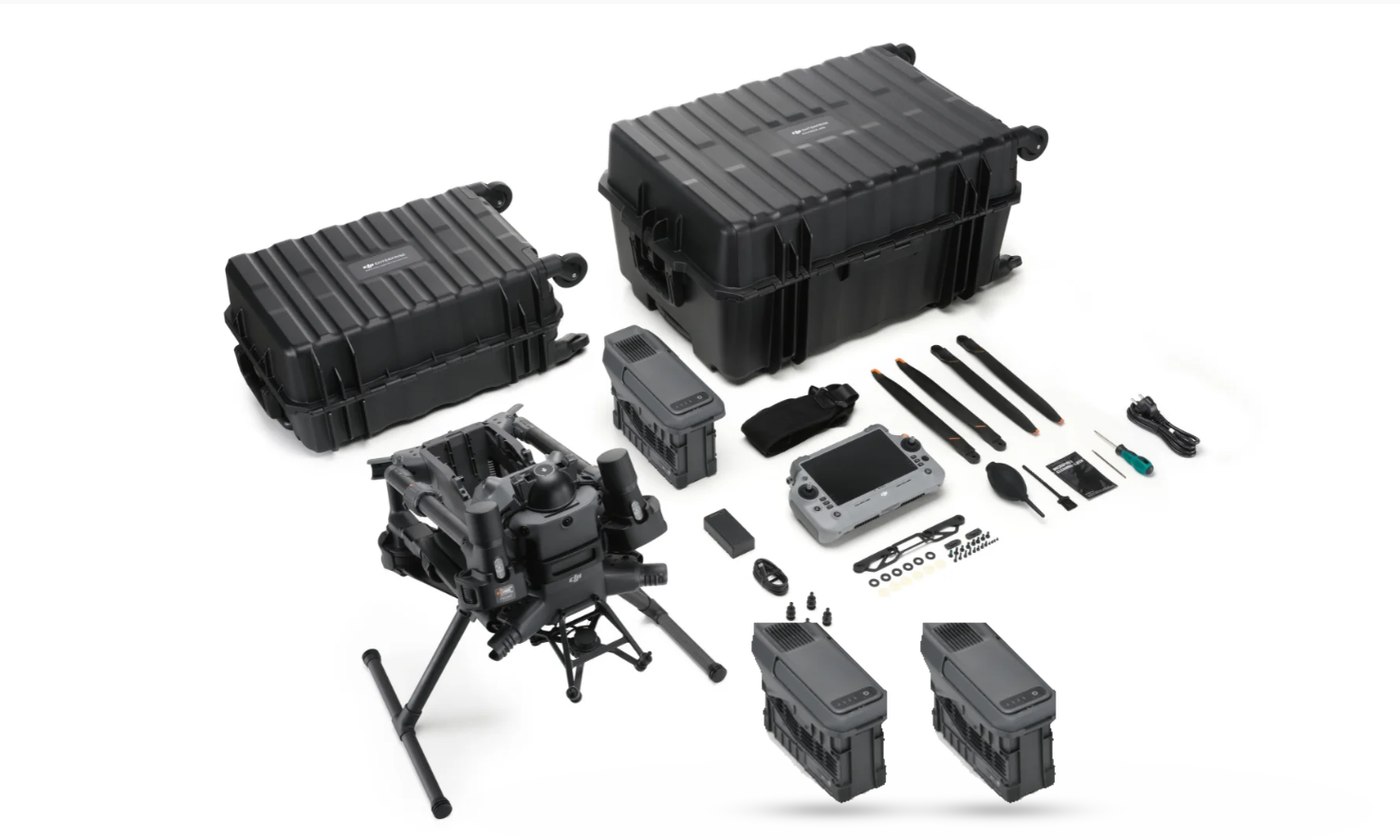 Drone DJI Matrice 400 — Kit Powerpack (3 baterias + carregador)