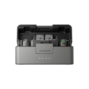 Microfone DJI Mic 3 (2 TX + 1 RX + Case de carregamento)