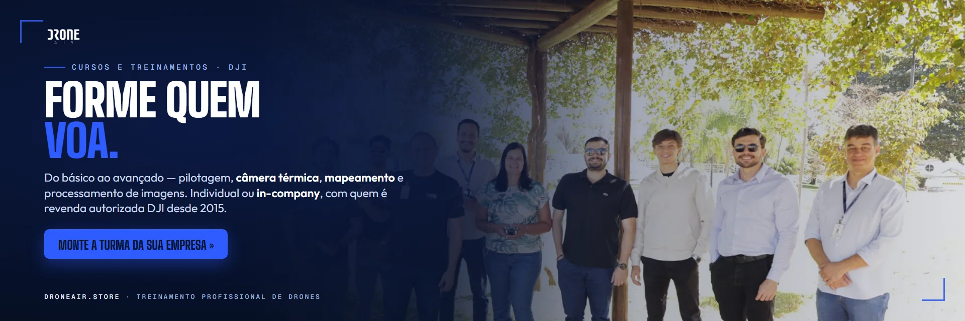 Cursos e Treinamentos de drones DJI