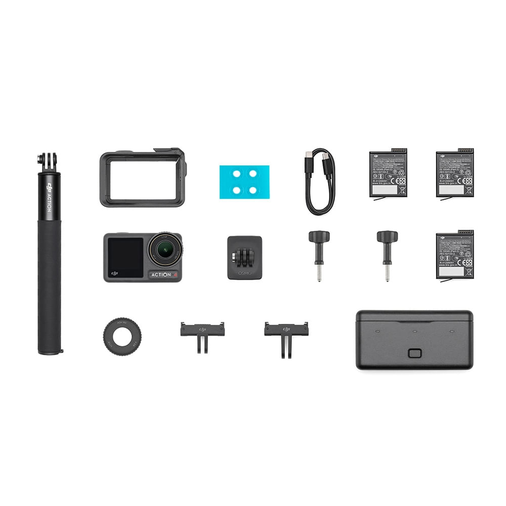 Câmera de Ação DJI Osmo Action 4 — Adventure Combo - Imagem 6