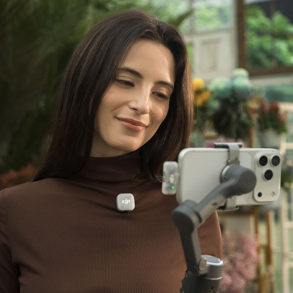 Microfone DJI Mic Mini 2 (1 TX + 1 RX para smartphone + Case) - Imagem 2