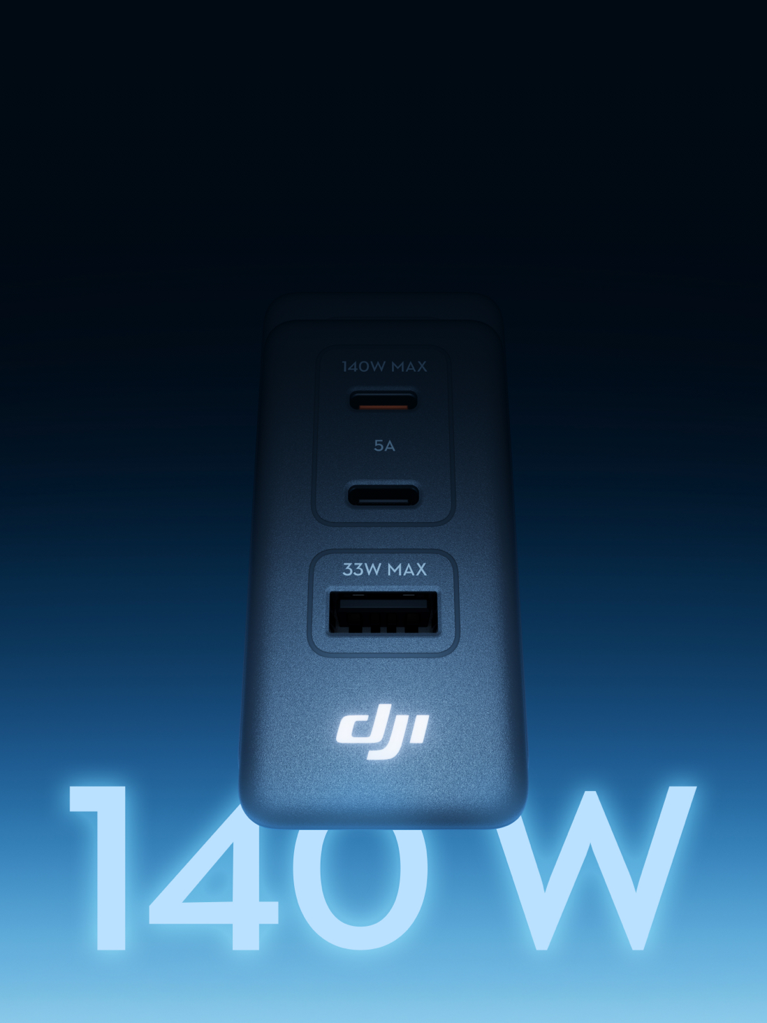 DJI Power 140W GaN Charging Combo